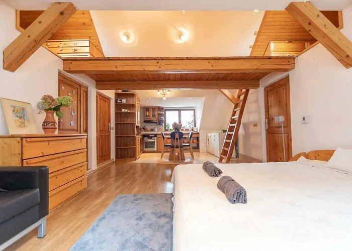 Apartament Romanticke V Podkrovi Idealne Pre Pary Alebo Rodinku-self Check Bratysława